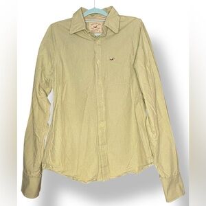 Hollister Pale Green Casual Shirt